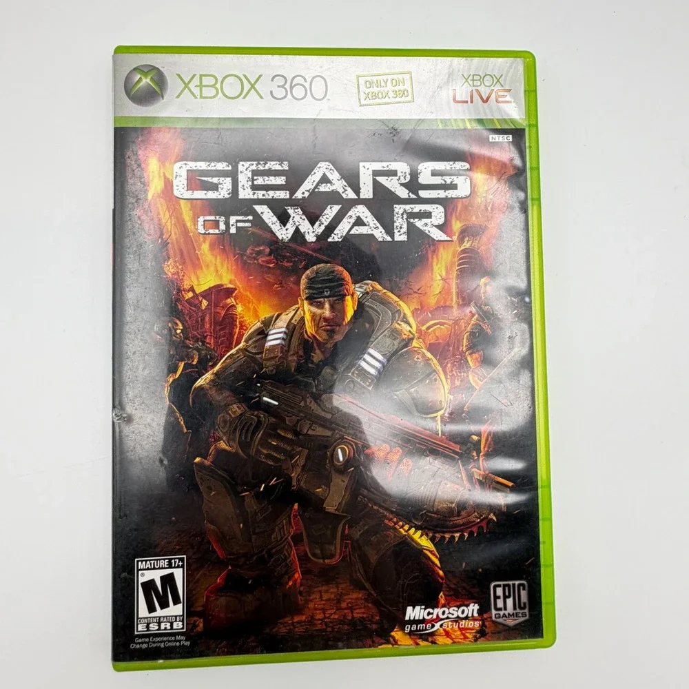 Gears of War Xbox 360 Microsoft Game Studios Epic Games CIB with Manual